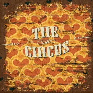 Old wandering circus background. vector illustration, eps 10 Иллюстрация