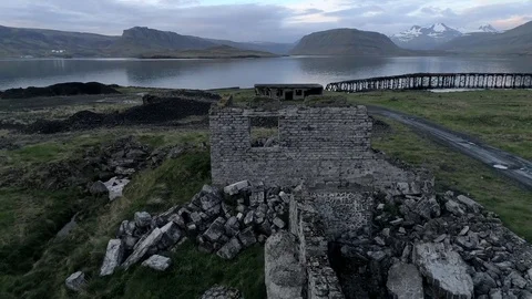 Old war docks Stock Footage 81418263