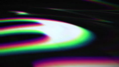 Old warped colourful background, distorted analog overlay effect Stock Footage 293014727