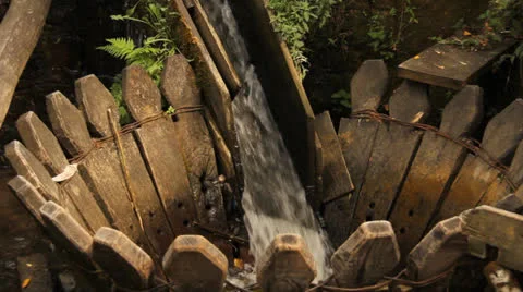 Old washing machine Video stock 24801792