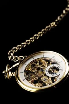 Old watch machine Stock Photos