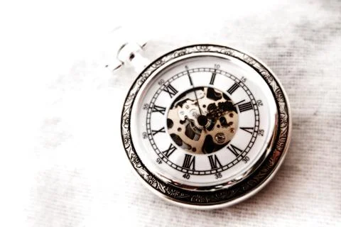 Old watch machine Stock Photos