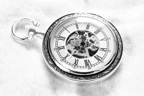 Old watch machine Stock Photos