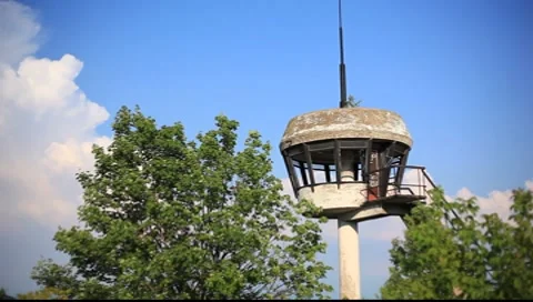 Old watchtower Stock Footage 7762598