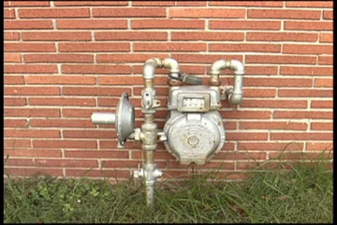 Old water meter 2 Video stock 7819211