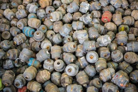 Old water meter Stock Photos