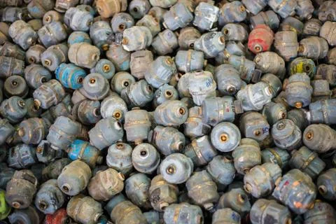 Old water meter Stock Photos