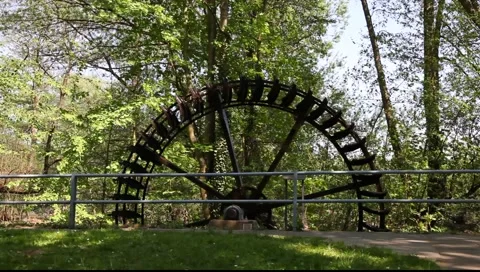 Old water mill Stockbeeldmateriaal 4280543
