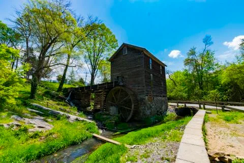 Old Water Mill Stock Photos