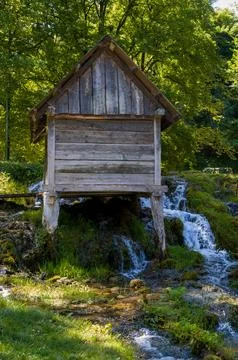 Old Water Mill Stock Photos