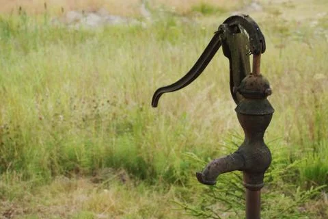 Old water pump Stock Photos