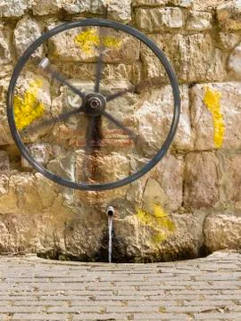 Old water pump Stock Photos