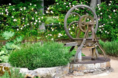 Old water pump Stock Photos