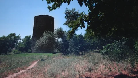 Old water tower Video stock 94909926