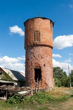 The old water tower Stock Photos