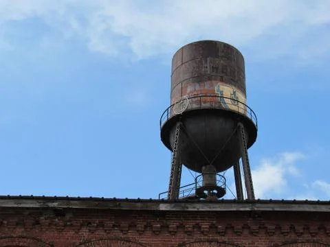 Old water tower Stock Photos