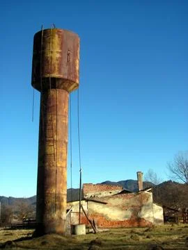 Old water tower Stock Photos