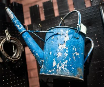 Old Watering Can Stock Photos