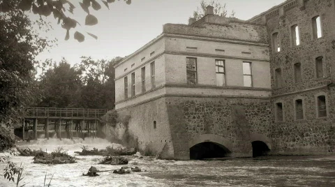 Old watermill Video stock 499670