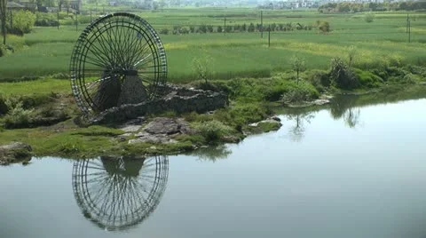 Old watermill Stock-Footage 20594085