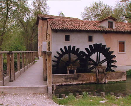 OLD WATERMILL 動画素材 24002784