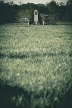 Old wayside shrine Foto stock