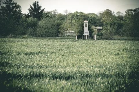 Old wayside shrine Stock Photos