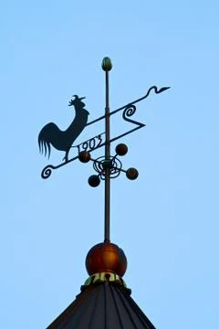Old weather vane Stock Photos