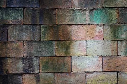 Old weathered brick wall texture for background Stock Photos
