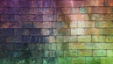 Old weathered brick wall texture for background Stock Photos