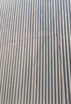 Old Weathered Corrugated Roofing Sheets Texture Stock Photos