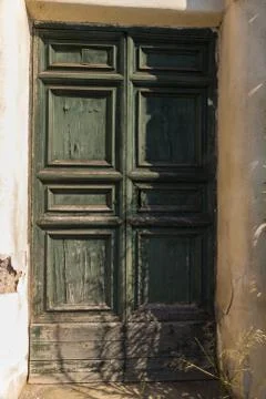 Old weathered door Stock Photos