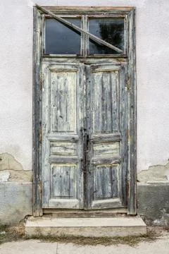 Old weathered door Stock Photos