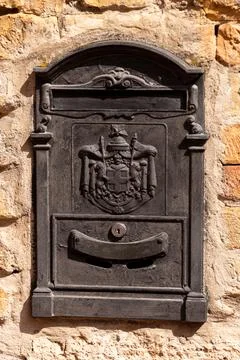 Old Weathered Mailbox Stock Photos