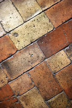 Old weathered tiles Stock Photos