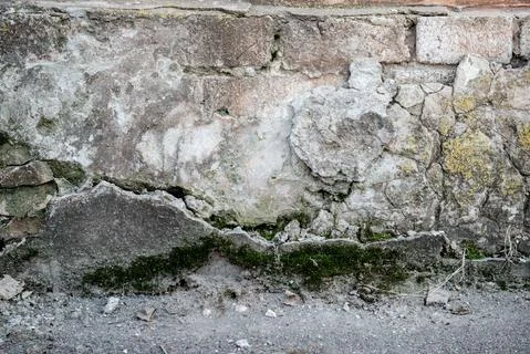 Old weathered wall gray colored. Vintage texture Stock Photos