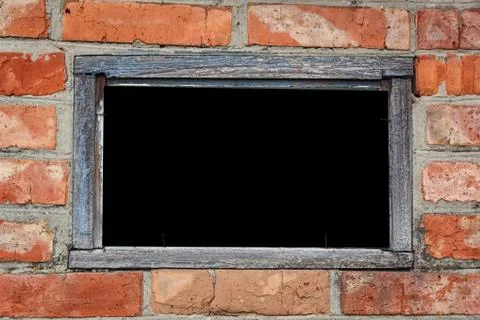 Old weathered window - frame for text. Foto stock