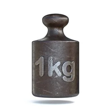 Old weight one kilogram 3D Old weight one kilogram 3D rendering illustrati... Stock Photos