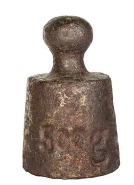Old weight Foto stock