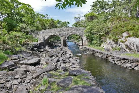 The Old Weir Bridge Stock Photos