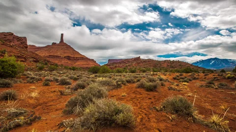 Old West Time Lapse Video stock 32495685