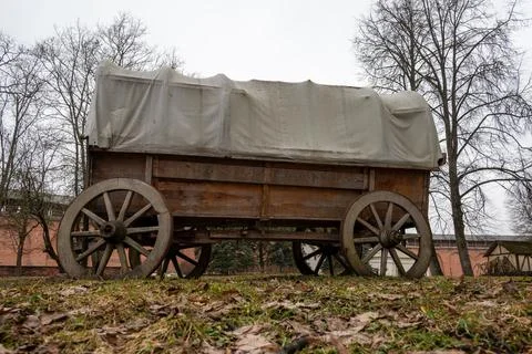 Old Western Wagon Stock Photos