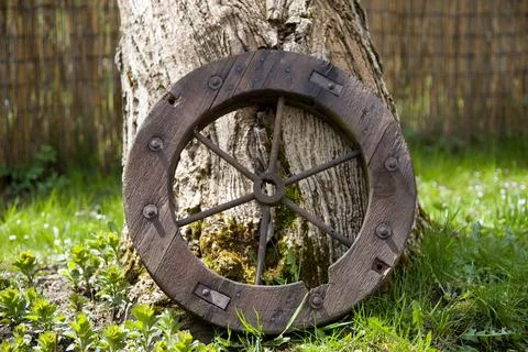 Old wheel Stock Photos