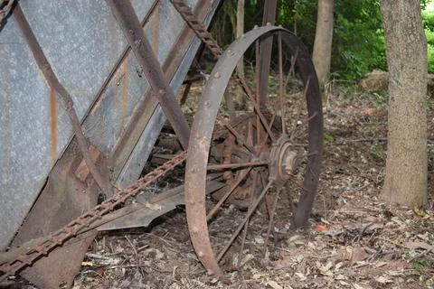Old wheel Stock-Fotos