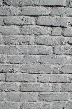 Old white brick wall Stock-Fotos