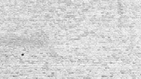 Old white brick wall texture background Stock Photos