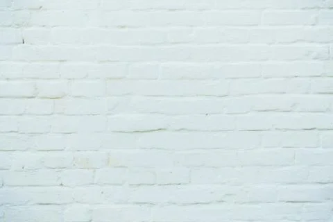Old white brick wall texture Stock Photos