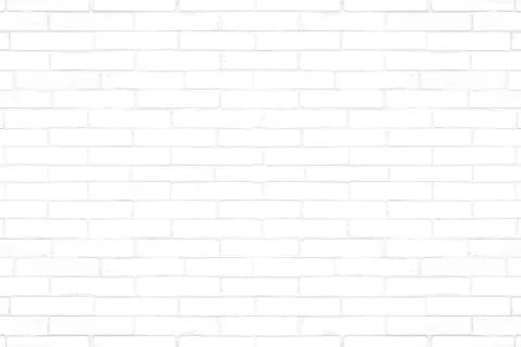 Old white brick wall texture for background. Abstract horizontal architecture Stock Photos