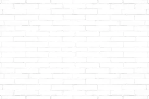 Old white brick wall texture for background. Abstract horizontal architecture Stock Photos