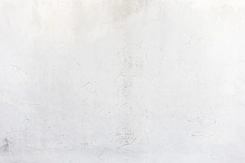 Old white cement wall background with cracks. Stock Illustration